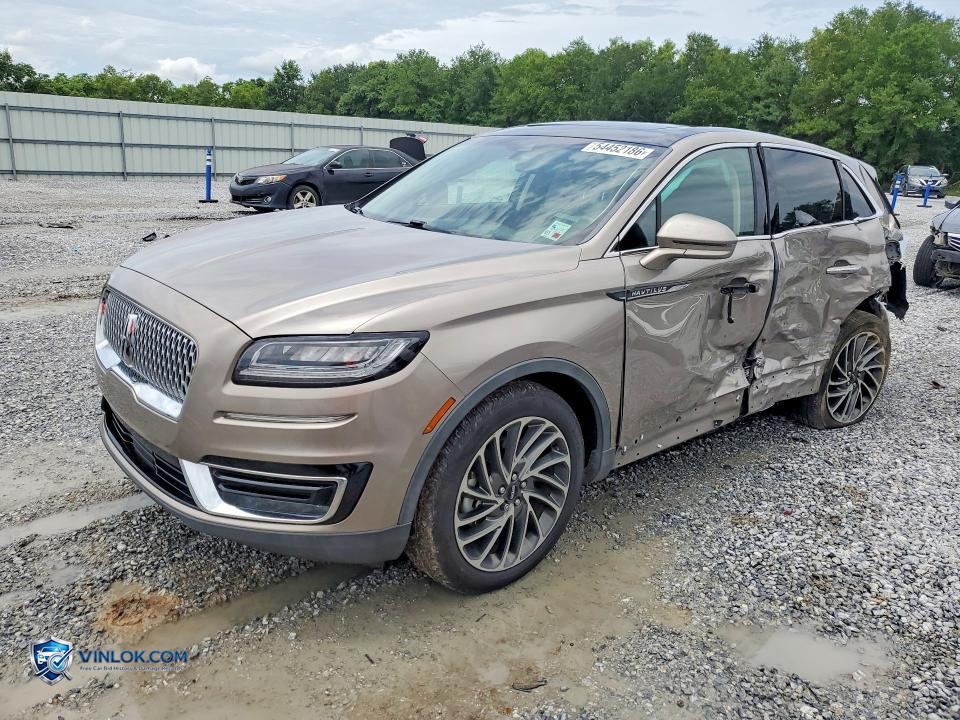 2020 LINCOLN NAUTILUS RESERVE – Lot 54452186 auction photo