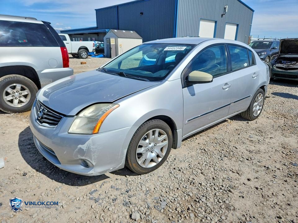 2012 NISSAN SENTRA 2.0 – Lot 54452346 auction photo