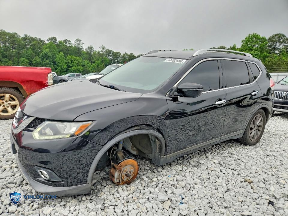 2016 NISSAN ROGUE SL – Lot 54452506 auction photo