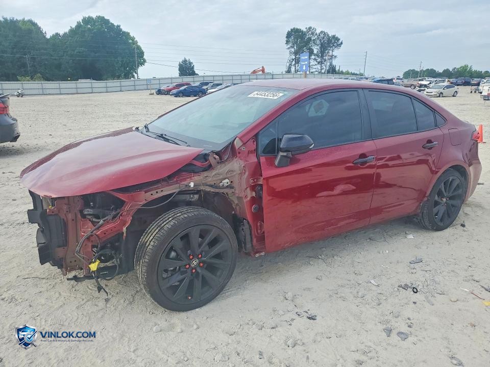 2022 TOYOTA COROLLA SE NIGHTSHADE EDITION – Lot 54453256 auction photo