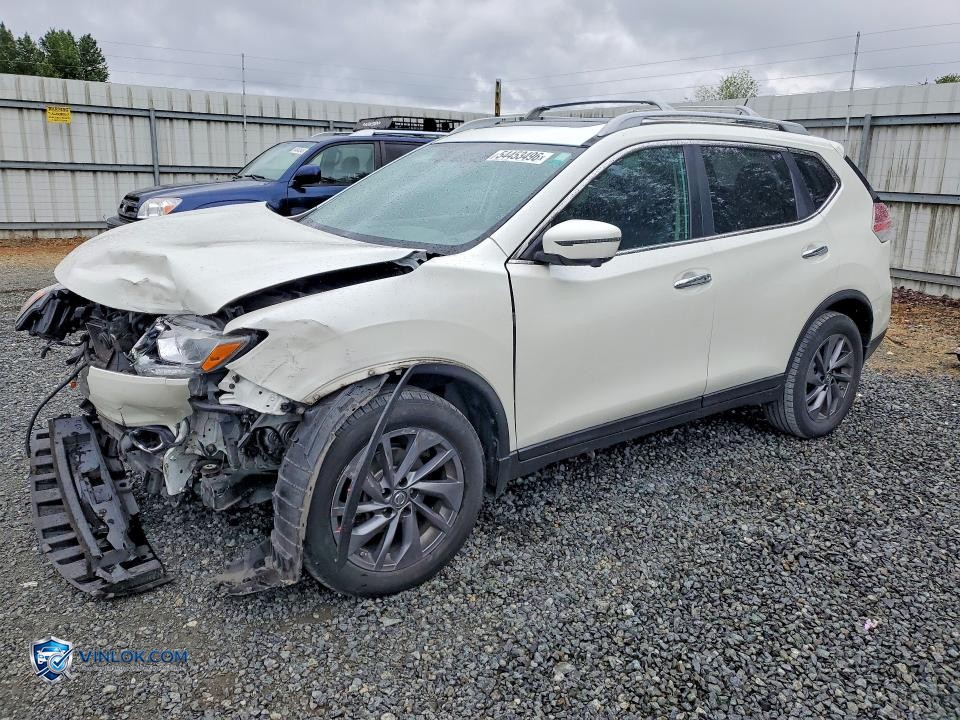 2016 NISSAN ROGUE SL – Lot 54453496 auction photo