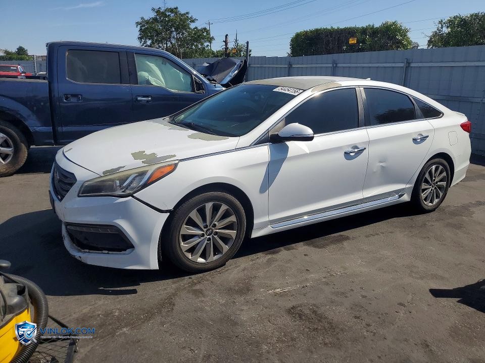 2016 HYUNDAI SONATA SPORT – Lot 54454156 auction photo