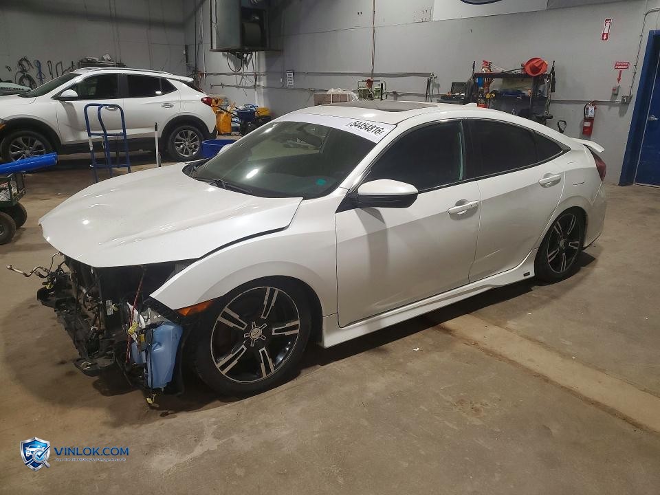 2018 HONDA CIVIC SI – Lot 54454816 auction photo