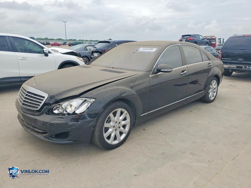 2007 MERCEDES-BENZ S 550 – Lot 54454966 auction photo