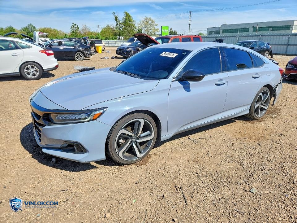 2021 HONDA ACCORD SPORT – Lot 54456016 auction photo
