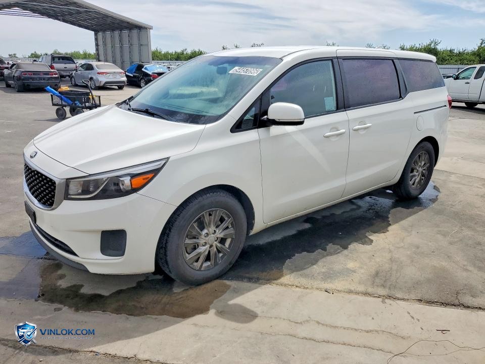 2016 KIA SEDONA L – Lot 54457096 auction photo