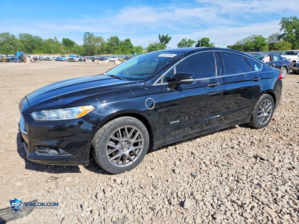 2016 FORD FUSION SE PHEV – Lot 54461936 auction photo