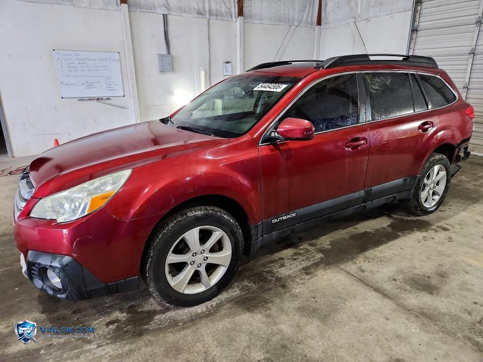 2013 SUBARU OUTBACK 2.5I LIMITED – Lot 54464506 auction photo