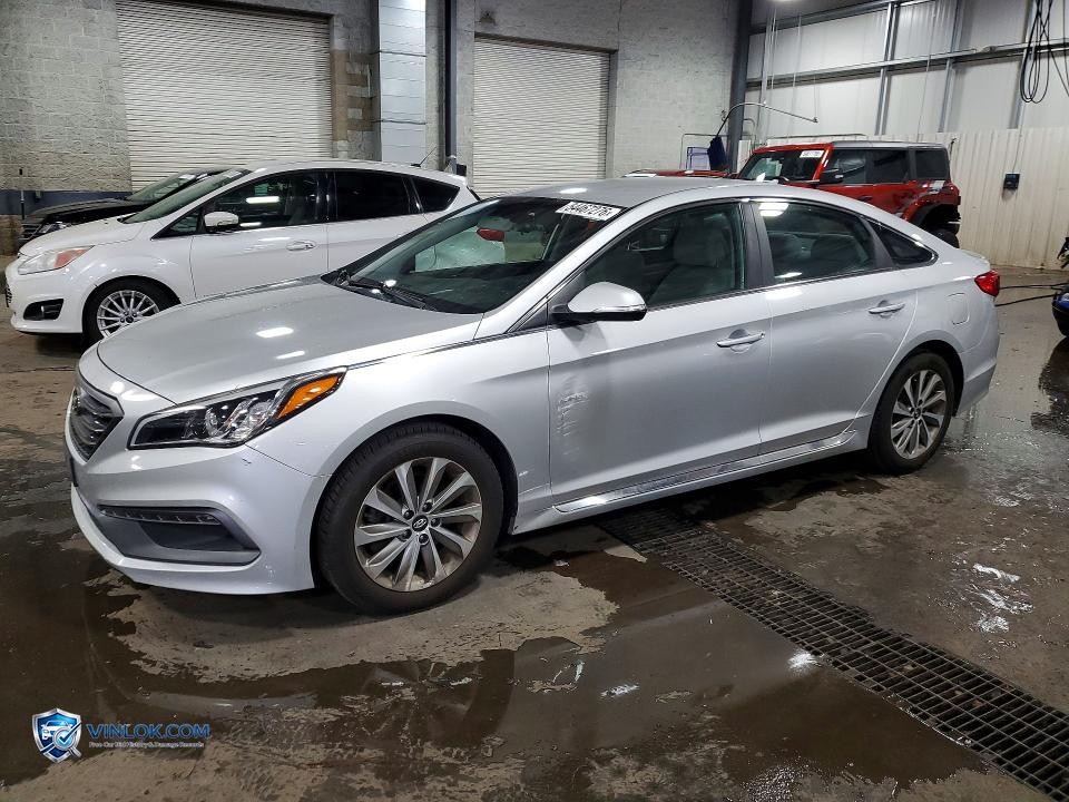2017 HYUNDAI SONATA SPORT – Lot 54467276 auction photo