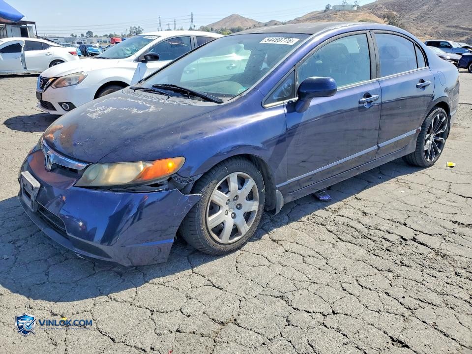 2008 HONDA CIVIC LX – Lot 54469776 auction photo
