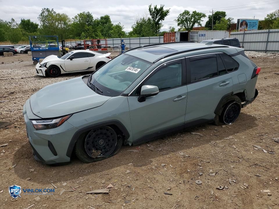 2022 TOYOTA RAV4 XLE – Lot 54470146 auction photo