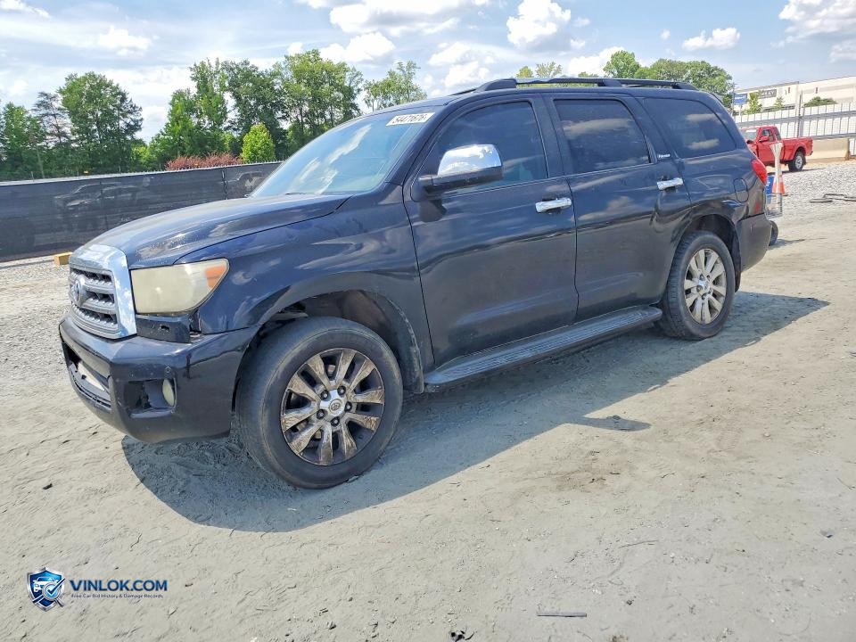 2008 TOYOTA SEQUOIA PLATINUM – Lot 54471676 auction photo