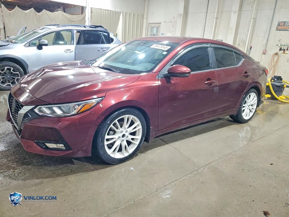 2020 NISSAN SENTRA SV – Lot 54473546 auction photo