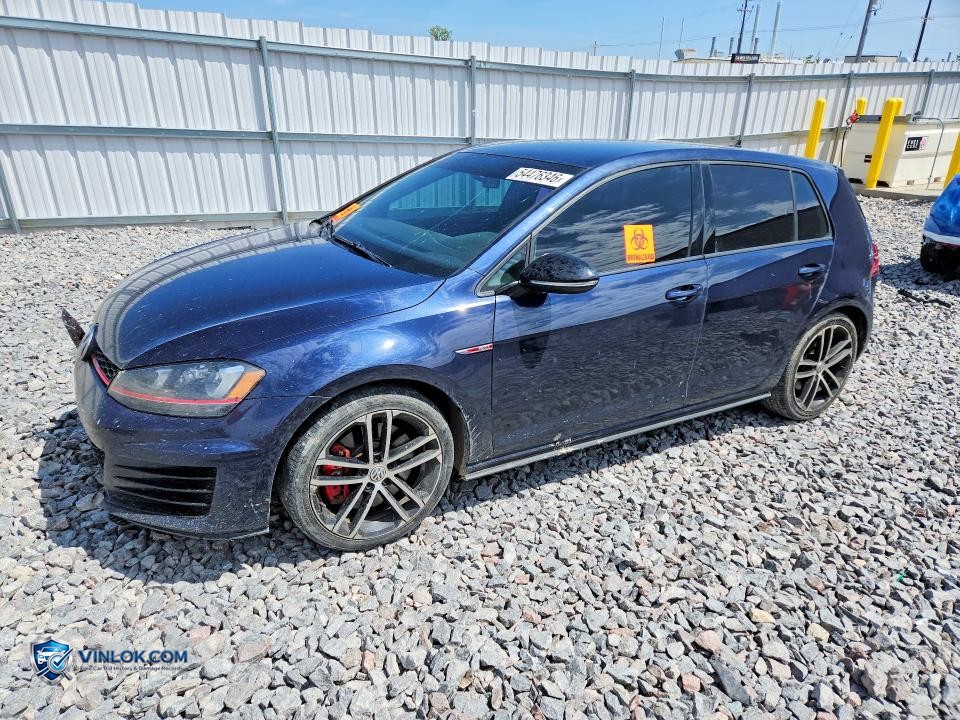 2017 VOLKSWAGEN GTI S – Lot 54476346 auction photo