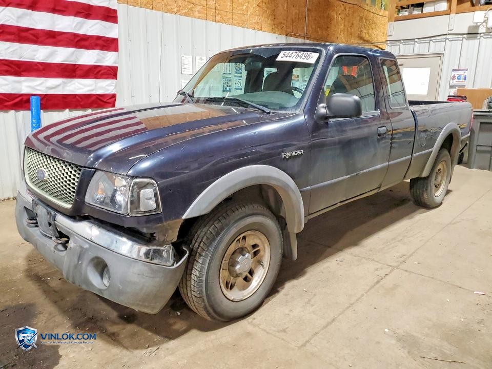 2002 FORD RANGER SUPER CAB – Lot 54476496 auction photo