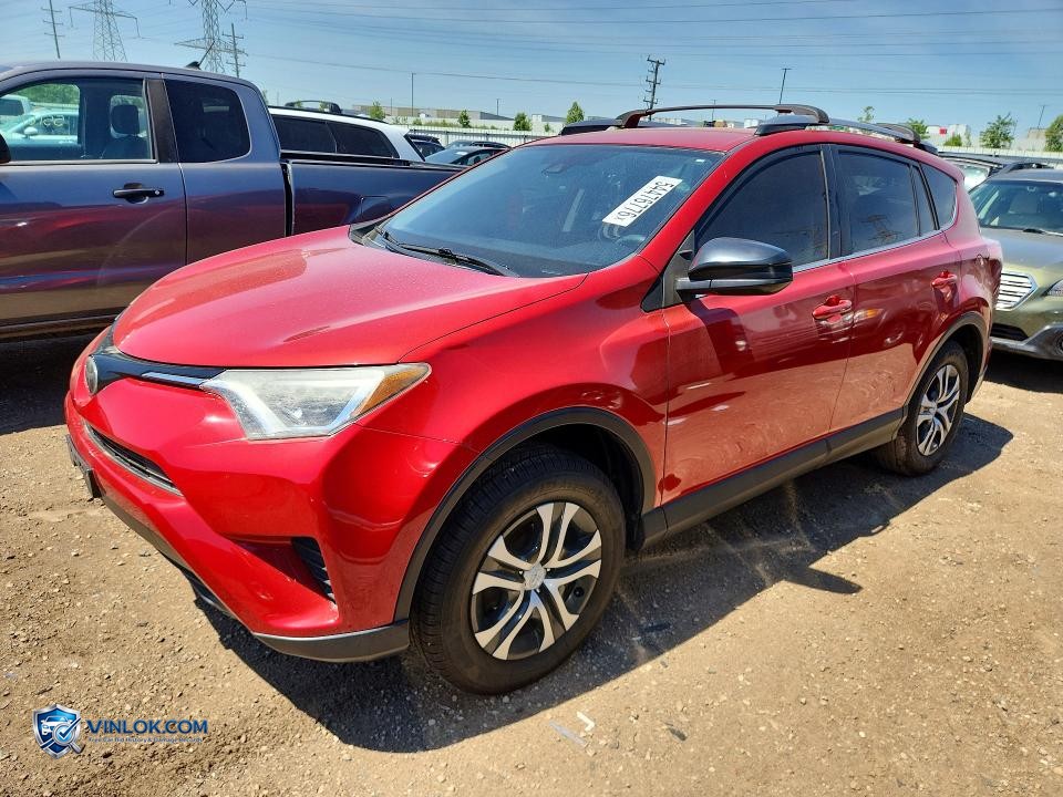 2017 TOYOTA RAV4 LE – Lot 54476776 auction photo
