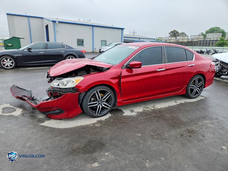 2017 HONDA ACCORD SPORT – Lot 54477006 auction photo