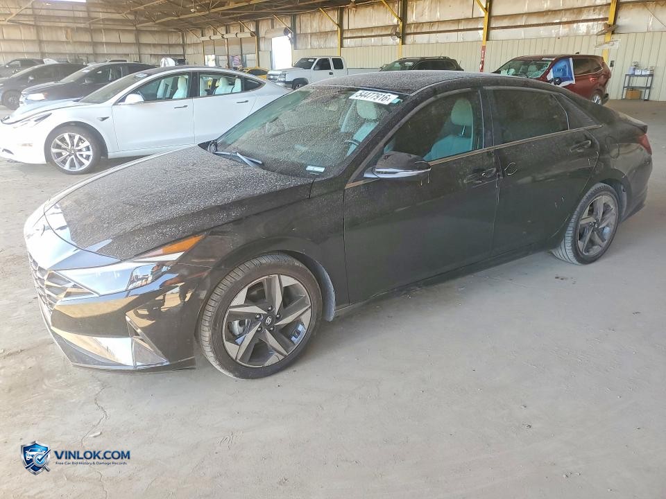 2023 HYUNDAI ELANTRA LIMITED – Lot 54477916 auction photo