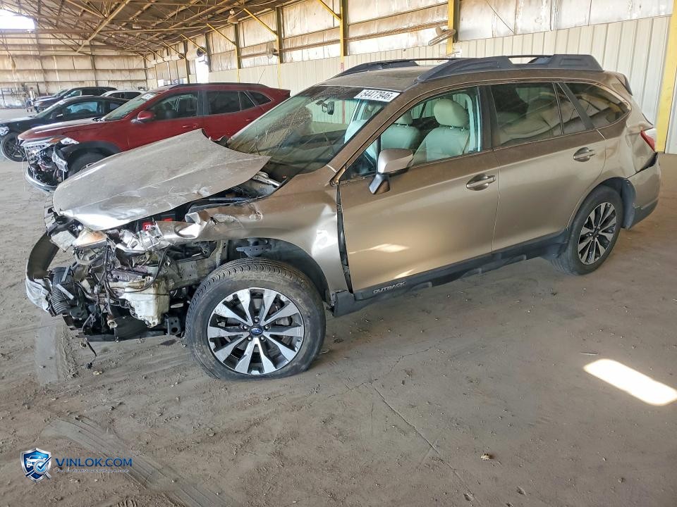 2017 SUBARU OUTBACK 2.5I LIMITED – Lot 54477946 auction photo