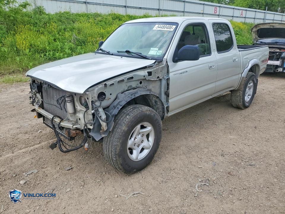 2004 TOYOTA TACOMA DOUBLE CAB – Lot 54480406 auction photo