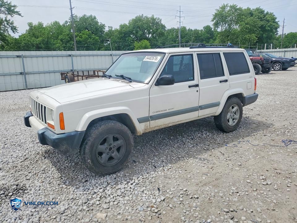 2001 JEEP CHEROKEE SPORT – Lot 54482676 auction photo