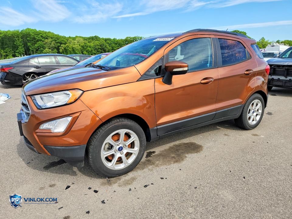 2018 FORD ECOSPORT SE – Lot 54483586 auction photo