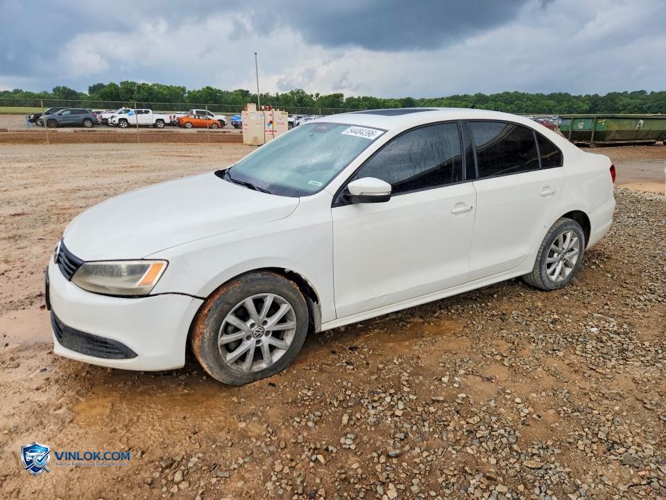 2012 VOLKSWAGEN JETTA SE – Lot 54484396 auction photo