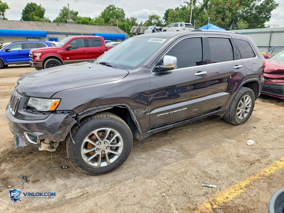2016 JEEP GRAND CHEROKEE LIMITED – Lot 54484886 auction photo