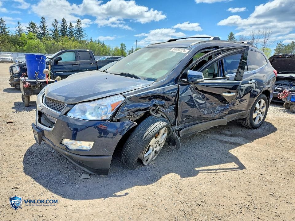2009 CHEVROLET TRAVERSE LTZ – Lot 54485276 auction photo