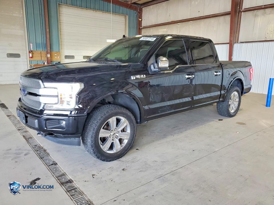 2018 FORD F150 SUPERCREW – Lot 54487316 auction photo