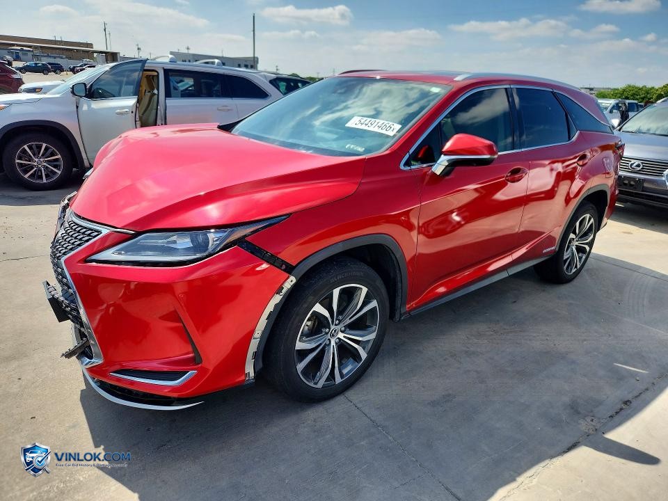 2021 LEXUS RX 450H L – Lot 54491466 auction photo