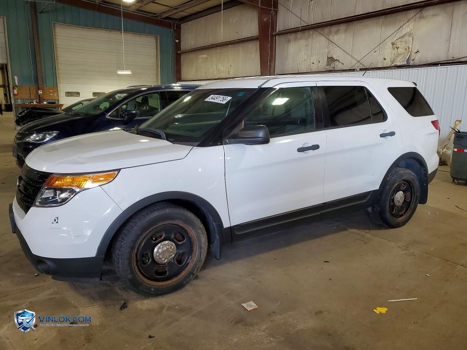 2013 FORD EXPLORER POLICE INTERCEPTOR – Lot 54491756 auction photo