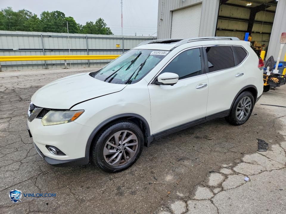 2016 NISSAN ROGUE SL – Lot 54494106 auction photo