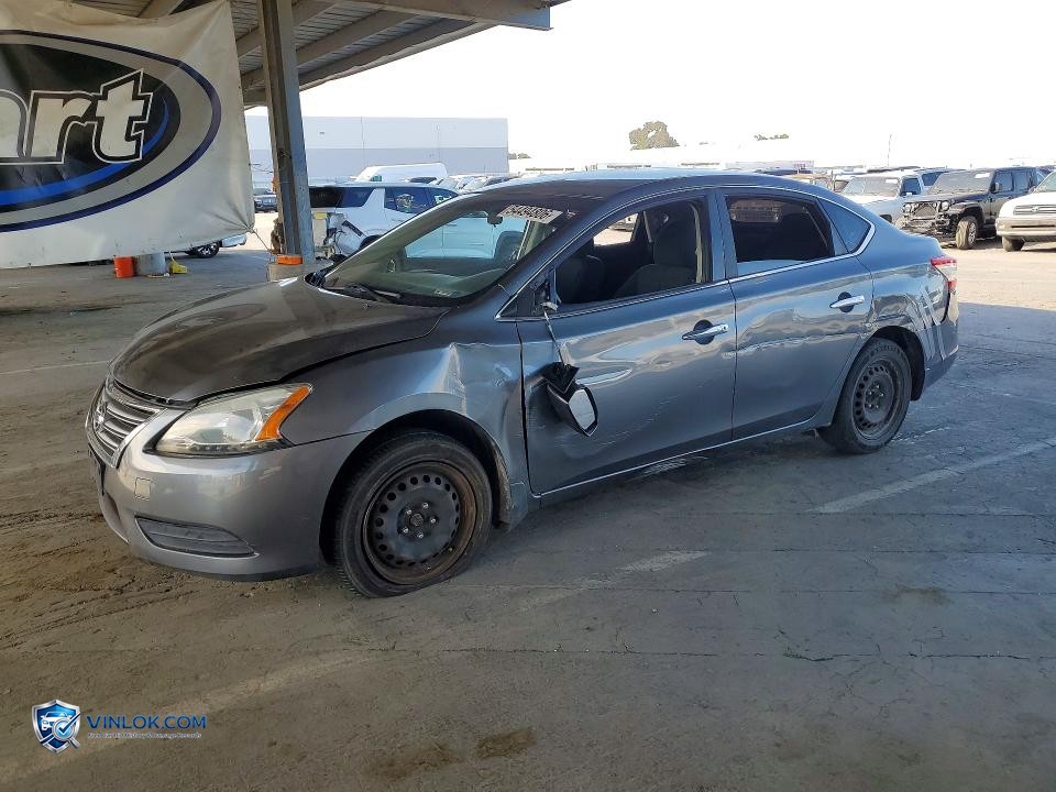 2015 NISSAN SENTRA SV – Lot 54494806 auction photo