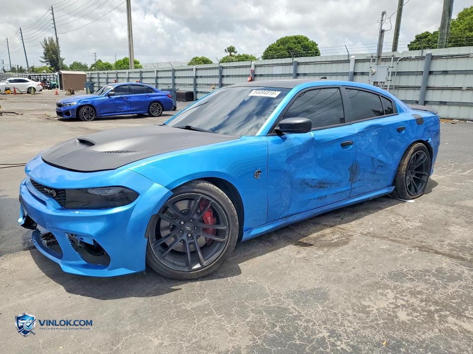 2019 DODGE CHARGER SRT HELLCAT – Lot 54494816 auction photo