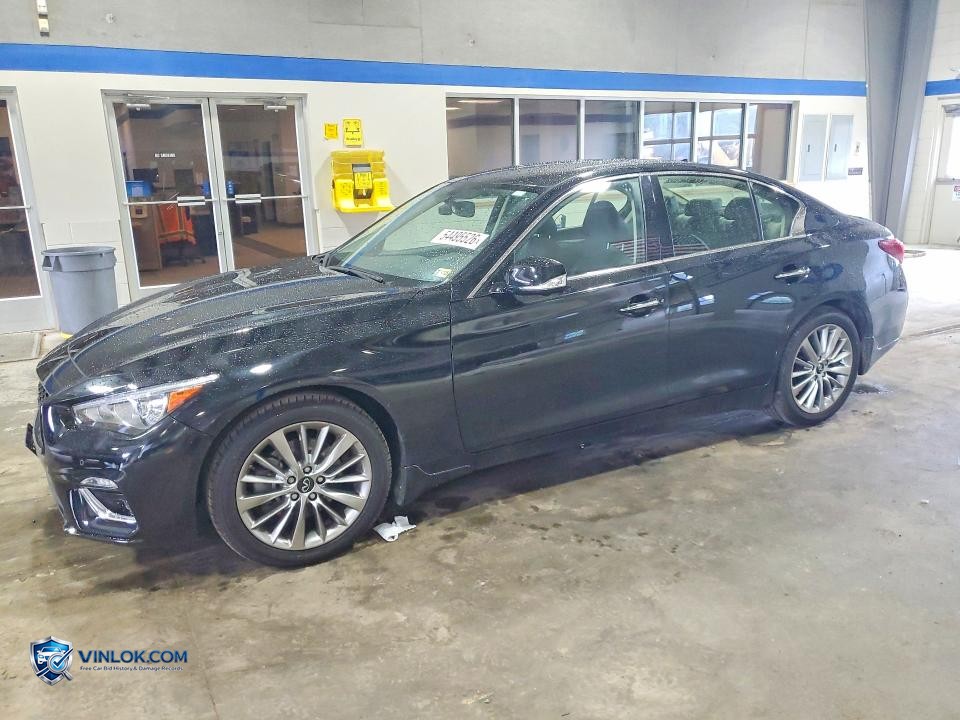 2021 INFINITI Q50 LUXE – Lot 54495526 auction photo