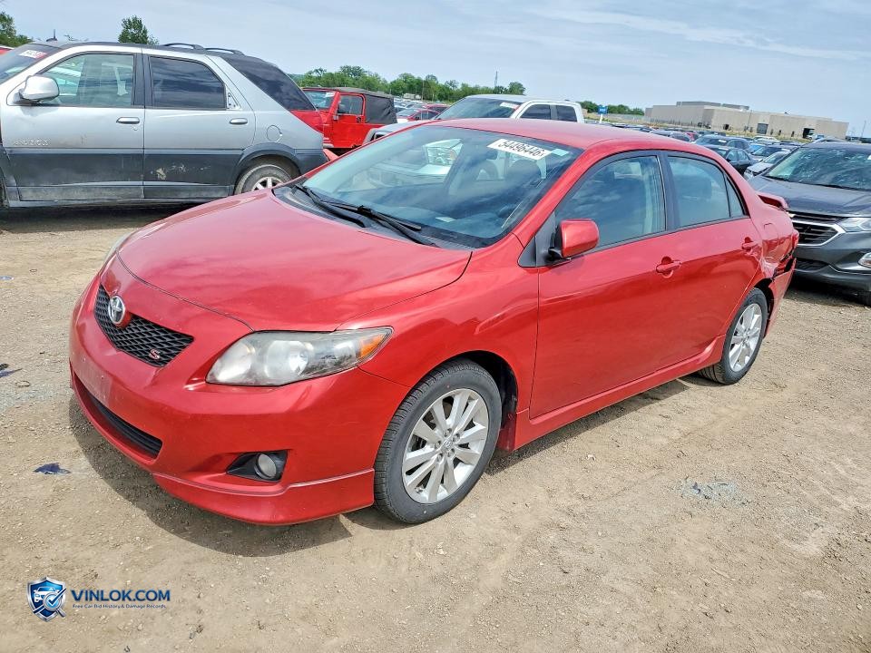 2009 TOYOTA COROLLA S – Lot 54496446 auction photo
