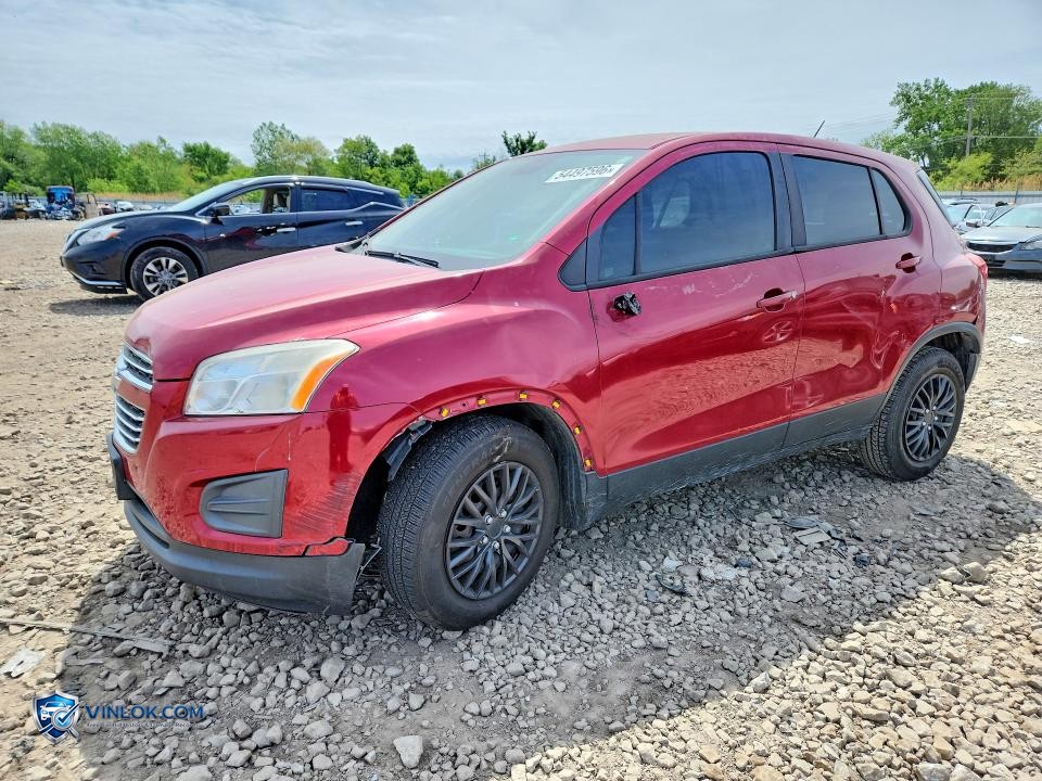2015 CHEVROLET TRAX LS – Lot 54497596 auction photo