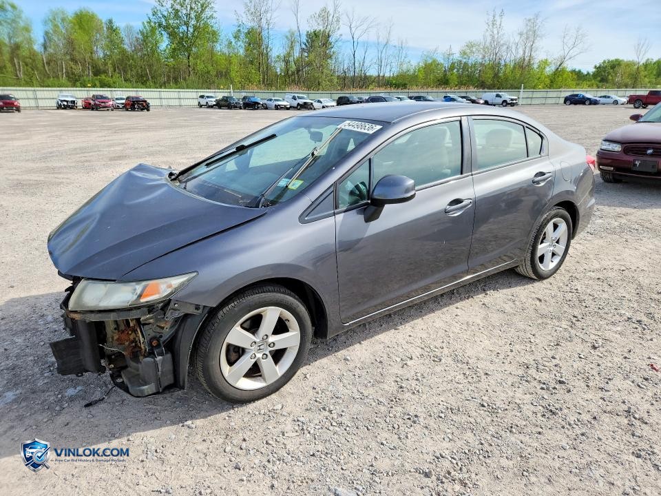 2013 HONDA CIVIC LX – Lot 54498636 auction photo
