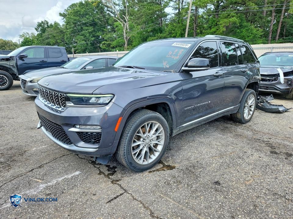 2022 JEEP GRAND CHEROKEE SUMMIT – Lot 54499026 auction photo