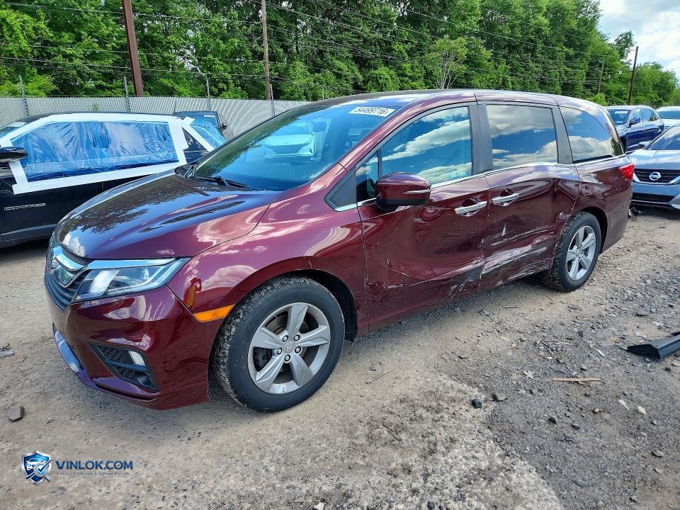 2019 HONDA ODYSSEY EX – Lot 54499716 auction photo