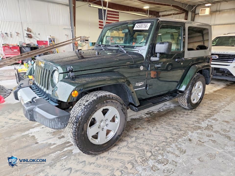 2010 JEEP WRANGLER SAHARA – Lot 54500756 auction photo