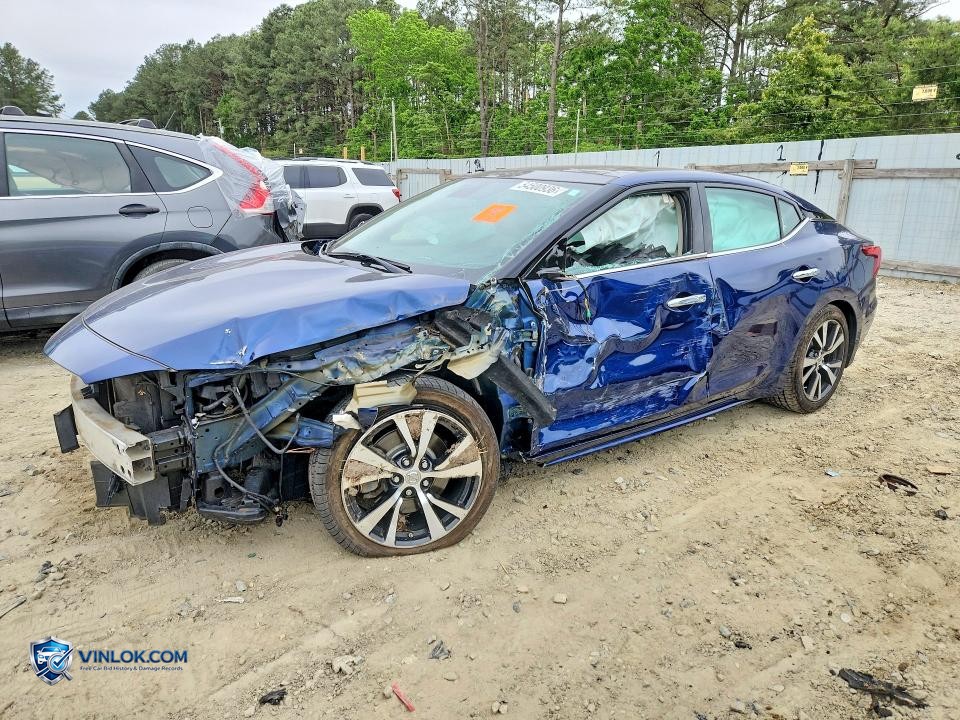 2017 NISSAN MAXIMA PLATINUM – Lot 54500936 auction photo