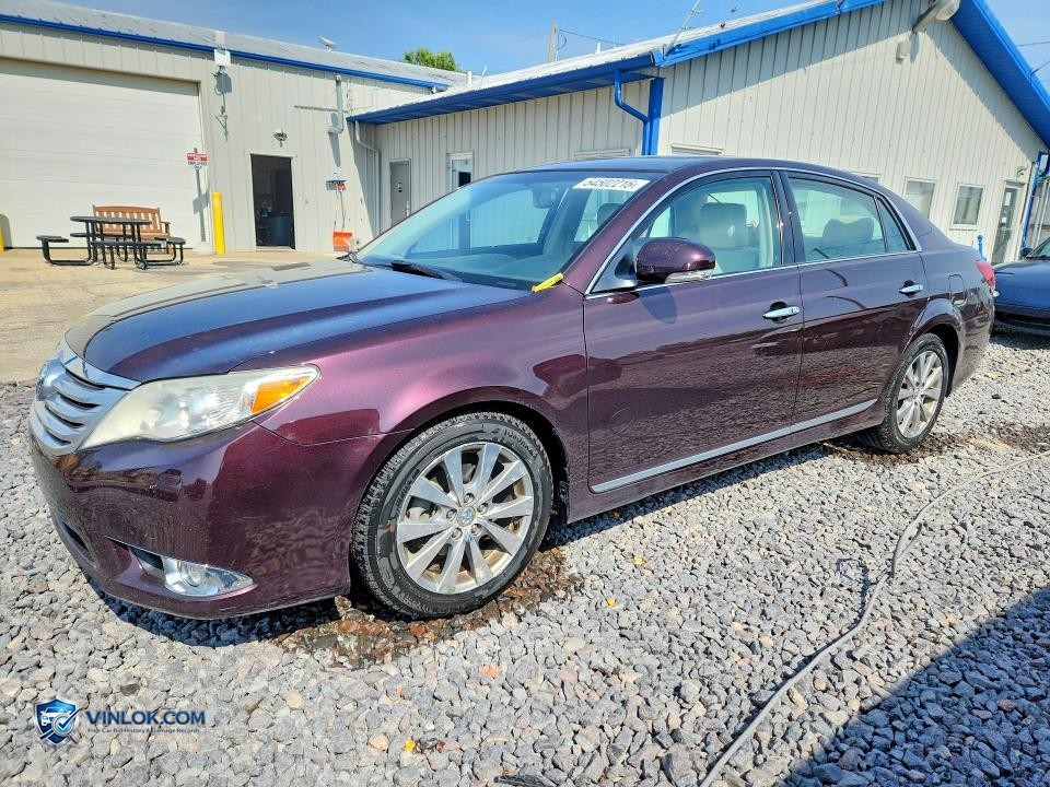 2011 TOYOTA AVALON LIMITED – Lot 54502216 auction photo
