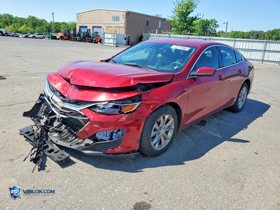 2025 CHEVROLET MALIBU LT – Lot 54502376 auction photo