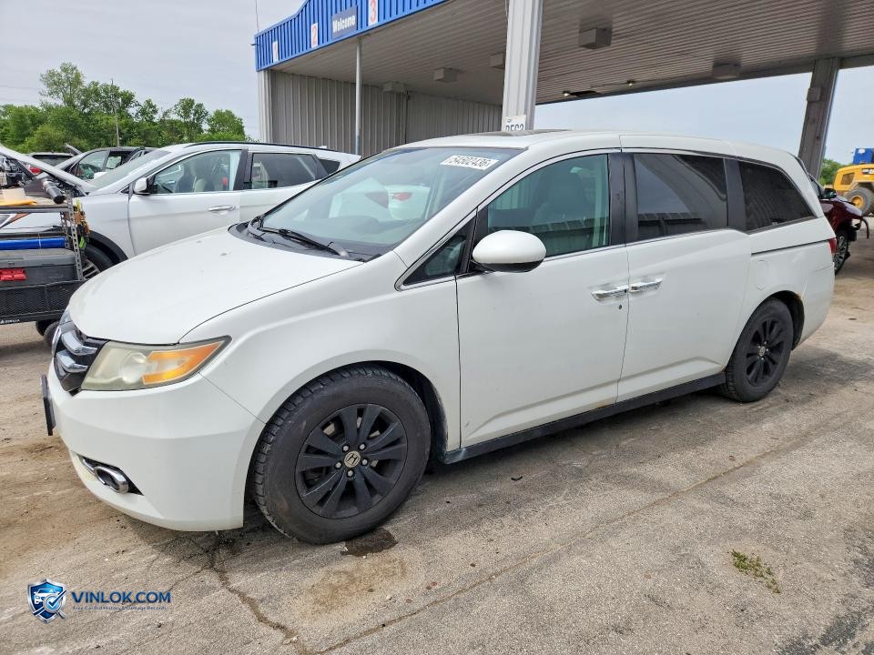 2014 HONDA ODYSSEY EXL – Lot 54502436 auction photo