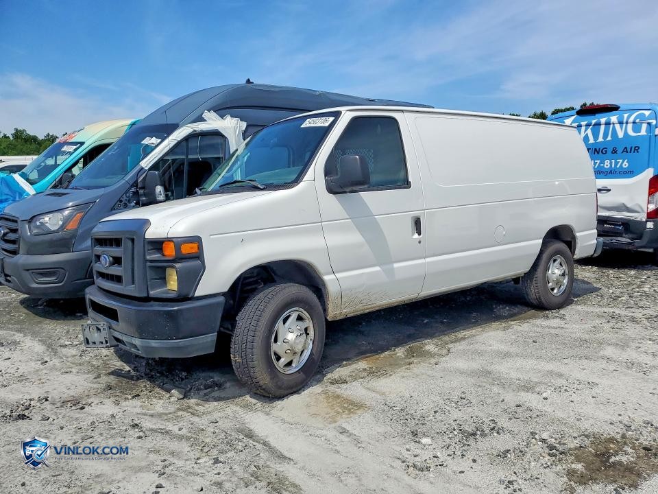2011 FORD E250 DELIVERY VAN – Lot 54503106 auction photo