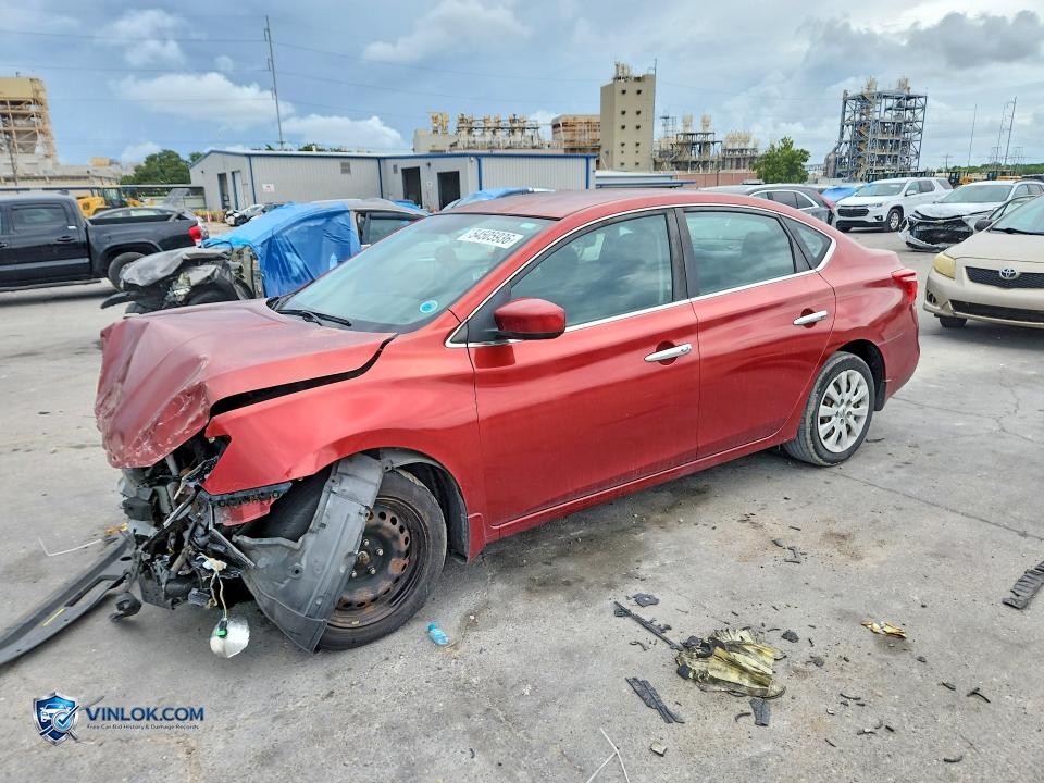 2016 NISSAN SENTRA SV – Lot 54505936 auction photo