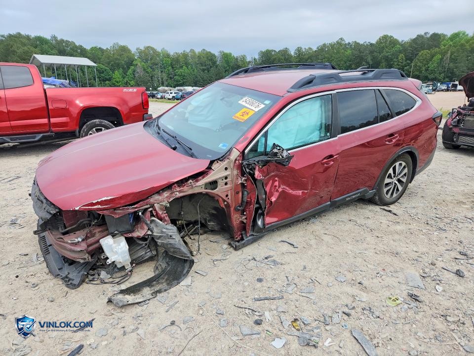 2020 SUBARU OUTBACK PREMIUM – Lot 54506076 auction photo