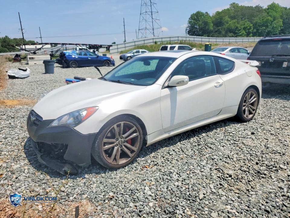 2012 HYUNDAI GENESIS COUPE 3.8L – Lot 54506576 auction photo